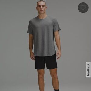 LULULEMON ATHLETICA License to Train MEN'S Short-Sleeve Shirt XL nwot